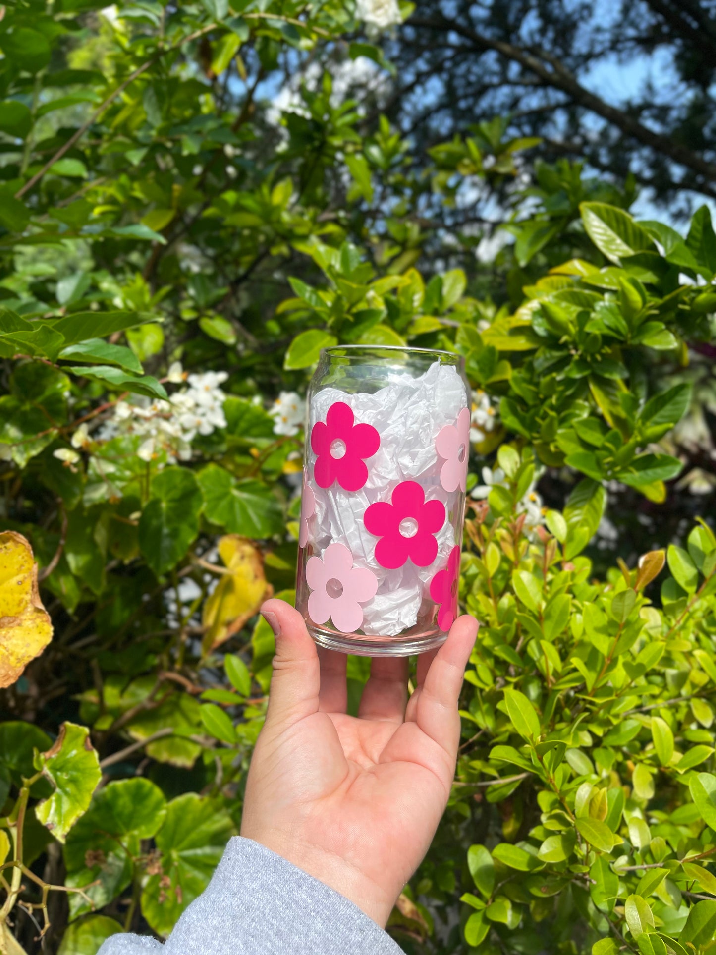 Retro flower Libbey